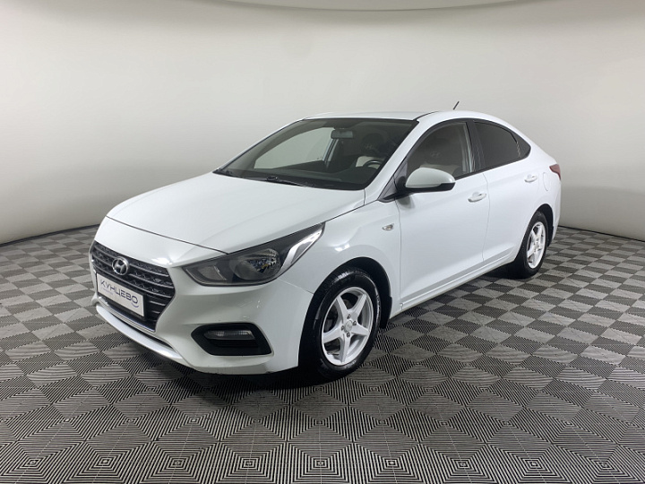 Hyundai Solaris 1.6, 2017 года, Автоматическая, Белый
