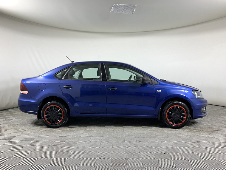 VOLKSWAGEN Polo 1.6, 2018 года, Механика, ЯРКО-СИНИЙ