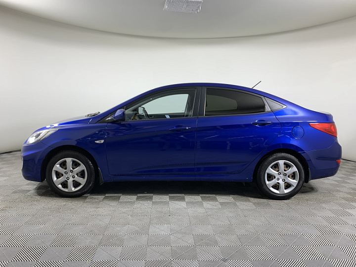 HYUNDAI Solaris 1.4, 2012 года, Автоматическая, ТЕМНО-СИНИЙ