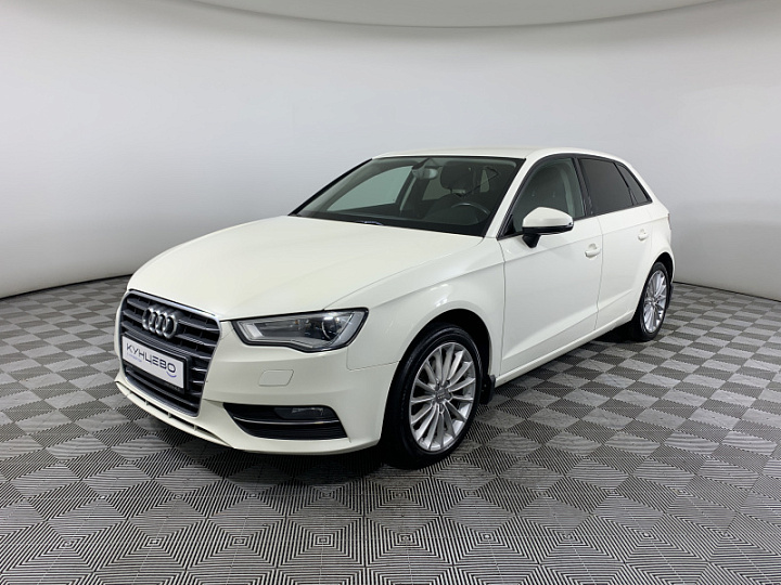 AUDI A3 1.4, 2013 года, Робот, БЕЛЫЙ