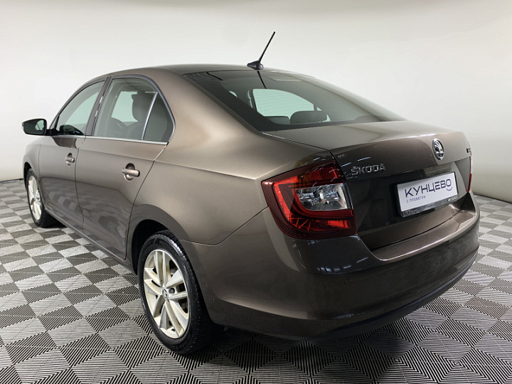 Skoda Rapid 1.6, 2017 года, Автоматическая, Коричневый
