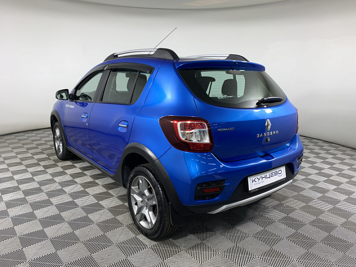 RENAULT Sandero 1.6, 2019 года, Механика, Светло-синий