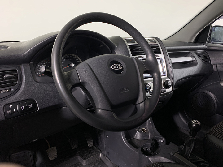 KIA Sportage 2, 2007 года, Механика, ЧЕРНЫЙ