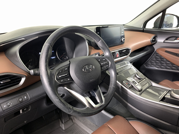 HYUNDAI Santa Fe 2.2, 2021 года, Робот, КОРИЧНЕВЫЙ