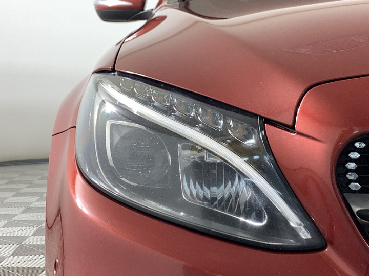 MERCEDES-BENZ C-Класс 180 1.6, 2015 года, Автоматическая, КРАСНЫЙ