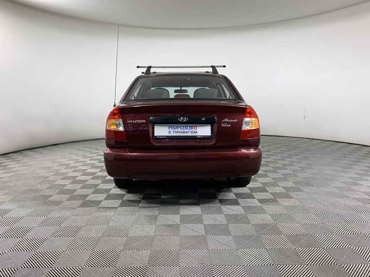 HYUNDAI Accent 1.5, 2008 года, Автоматическая, КРАСНЫЙ