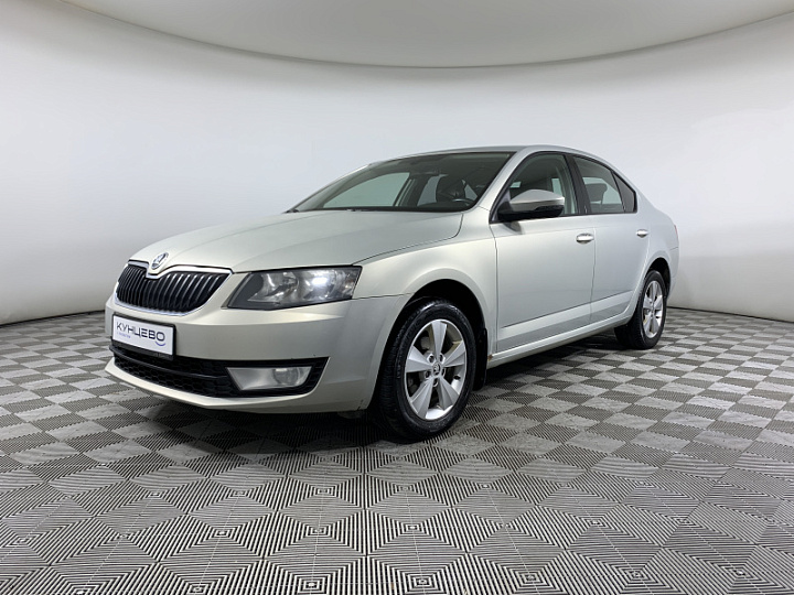 SKODA Octavia 1.2, 2014 года, Автоматическая, Серебристо-желтый