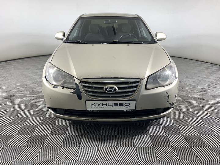 Hyundai Elantra 1.6, 2010 года, Автоматическая, Желтый