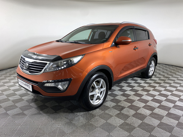 KIA Sportage 2, 2011 года, Автоматическая, оранжевый