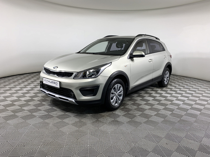 KIA Rio X-Line 1.4, 2020 года, Автоматическая, СЕРЫЙ