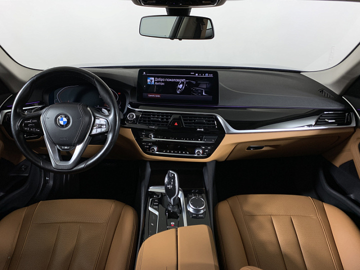 BMW 5 серии 2, 2021 года, Автоматическая, синий