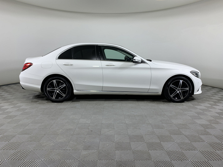 MERCEDES-BENZ C-Класс 180 1.5, 2019 года, Автоматическая, БЕЛЫЙ