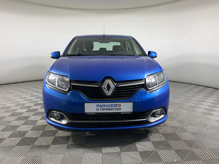 RENAULT Logan 1.6, 2015 года, Робот, Светло-синий