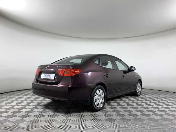 HYUNDAI Elantra 1.6, 2007 года, Механика, Вишневый
