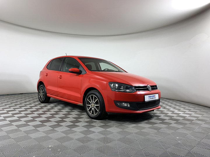 VOLKSWAGEN Polo 1.4, 2012 года, Робот, КРАСНЫЙ