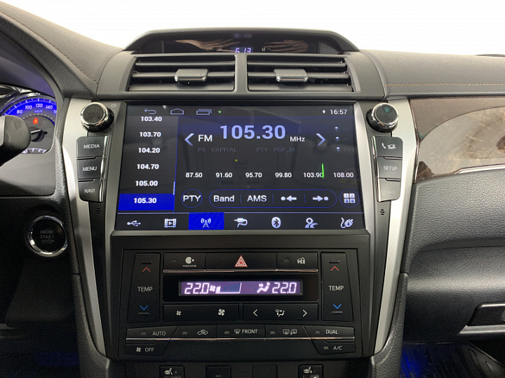 TOYOTA Camry 2.5, 2017 года, Автоматическая, Черный металлик