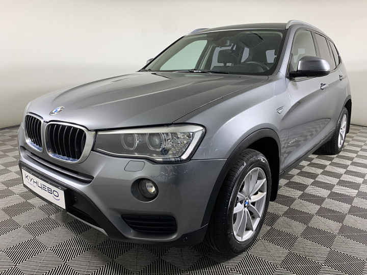 BMW X3 2, 2015 года, Автоматическая, СЕРЫЙ