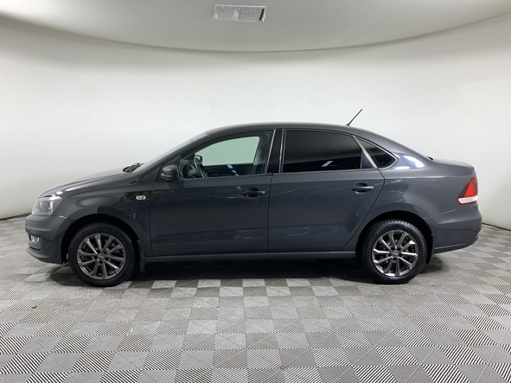 Volkswagen Polo 1.6, 2016 года, Автоматическая, Светло серый