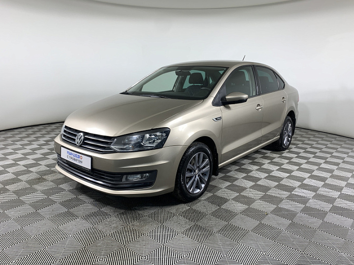 VOLKSWAGEN Polo 1.6, 2019 года, Автоматическая, БЕЖЕВЫЙ