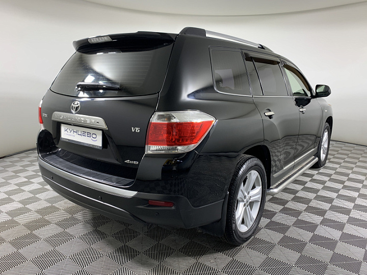 TOYOTA Highlander 3.5, 2012 года, Автоматическая, ЧЕРНЫЙ