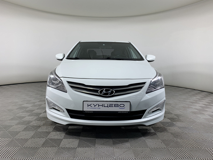 HYUNDAI Solaris 1.6, 2015 года, Автоматическая, БЕЛЫЙ