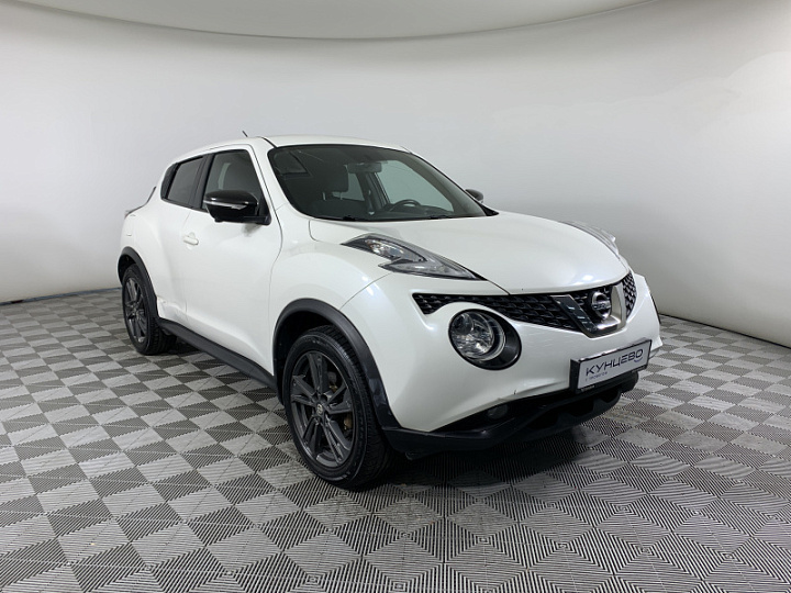 NISSAN Juke 1.6, 2014 года, Вариатор, БЕЛЫЙ