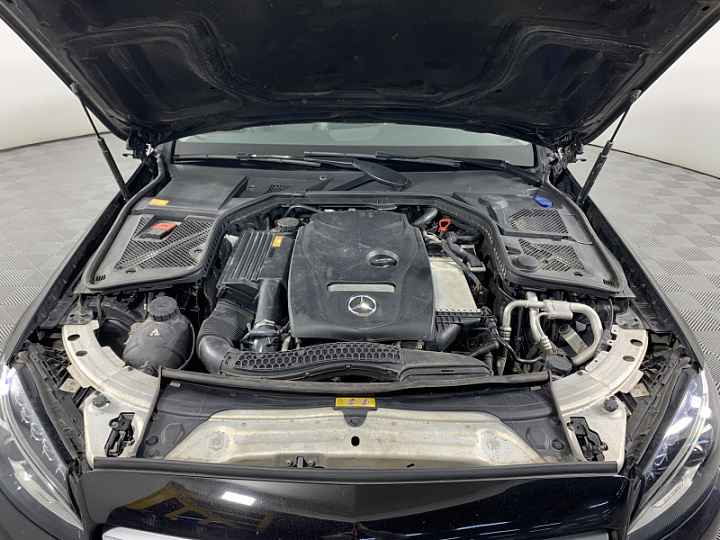 MERCEDES-BENZ C-Класс 180 1.6, 2015 года, Автоматическая, ЧЕРНЫЙ