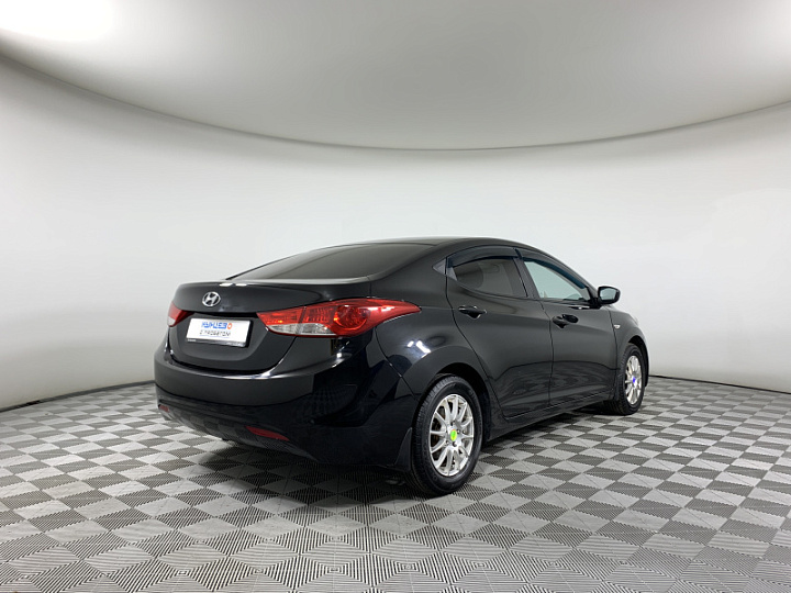 HYUNDAI Elantra 1.6, 2013 года, Механика, ЧЕРНЫЙ