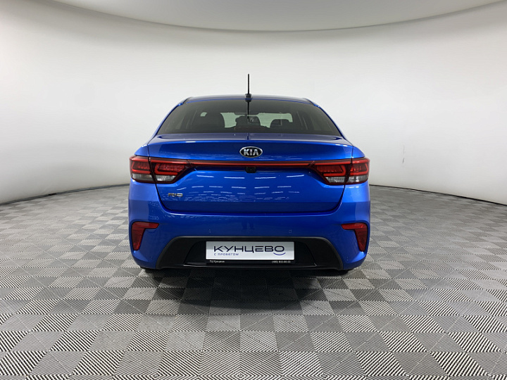 KIA Rio 1.6, 2019 года, Автоматическая, СИНИЙ