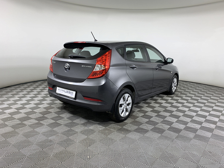 HYUNDAI Solaris 1.6, 2015 года, Автоматическая, ТЕМНО-СЕРЫЙ