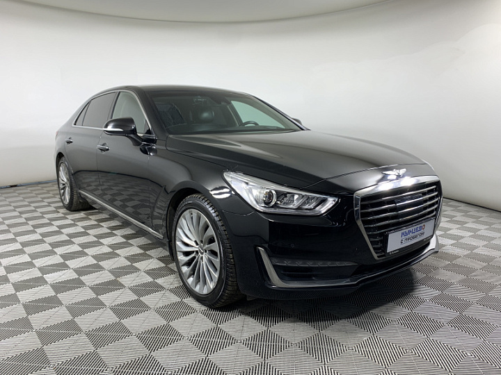 GENESIS G90 3.3, 2017 года, Автоматическая, ЧЕРНЫЙ