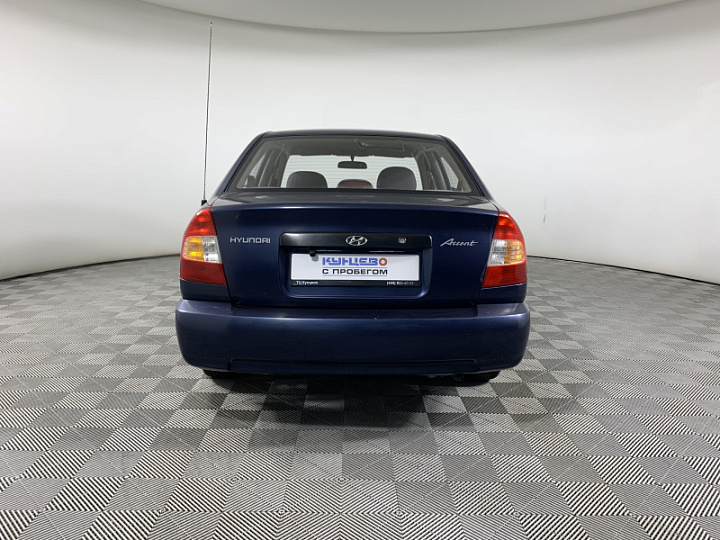 HYUNDAI Accent 1.5, 2006 года, Механика, СИНИЙ
