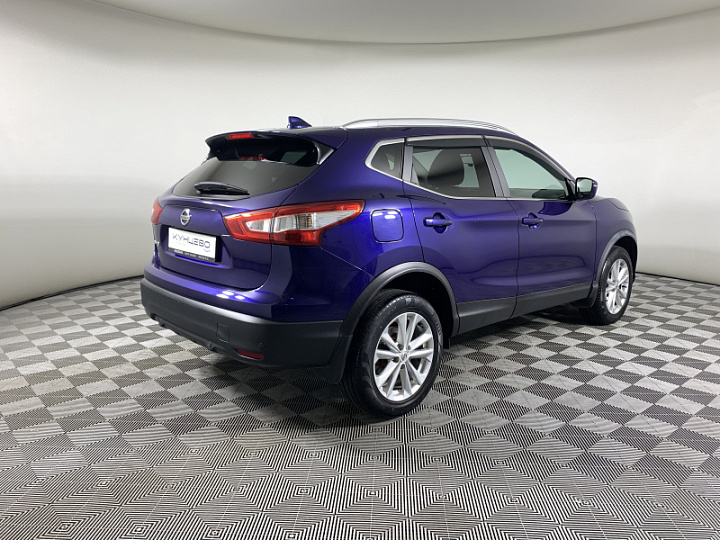 Nissan Qashqai 2, 2018 года, Вариатор, ТЕМНО-СИНИЙ