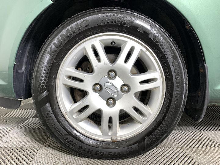Hyundai Getz 1.6, 2006 года, Автоматическая, Зеленый