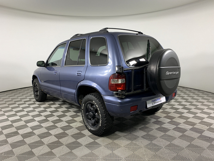 KIA Sportage 2, 2002 года, Автоматическая, ТЕМНО-СИНИЙ