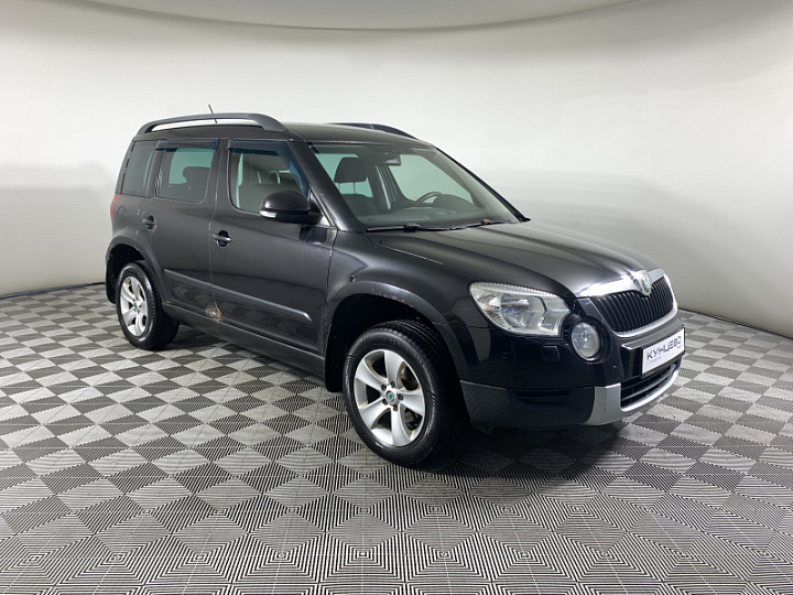 Skoda Yeti 1.2, 2012 года, Робот, Черный