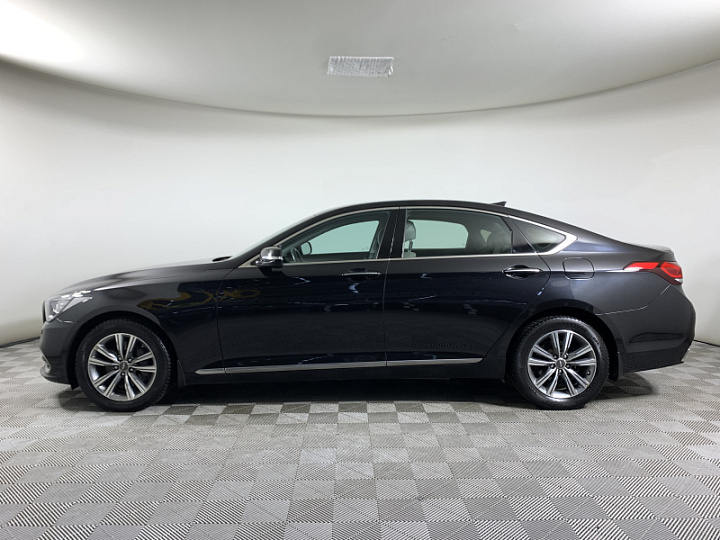 GENESIS G80 2, 2018 года, Автоматическая, ЧЕРНЫЙ