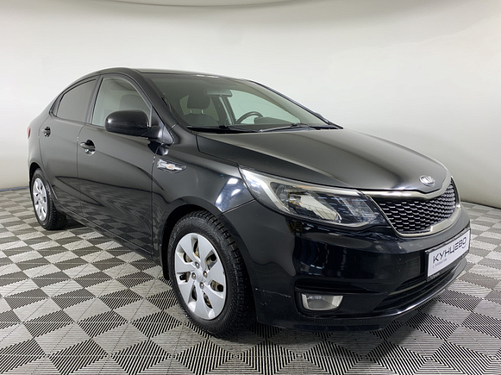 KIA Rio 1.4, 2016 года, Механика, ЧЕРНЫЙ