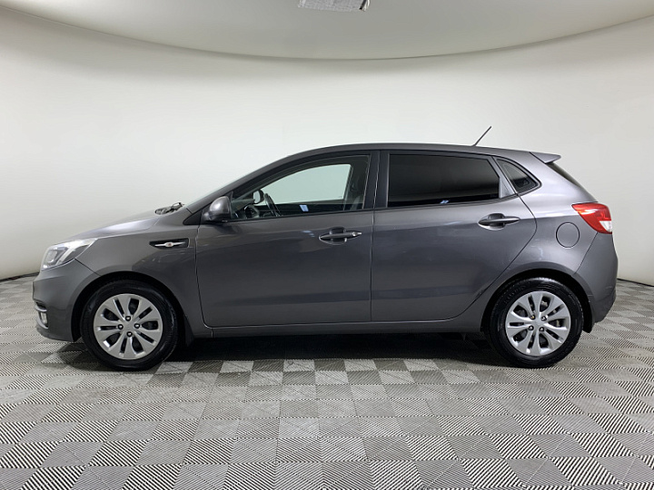 KIA Rio 1.4, 2015 года, Автоматическая, ТЕМНО-СЕРЫЙ