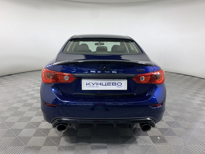 INFINITI Q50 2, 2016 года, Автоматическая, СИНИЙ