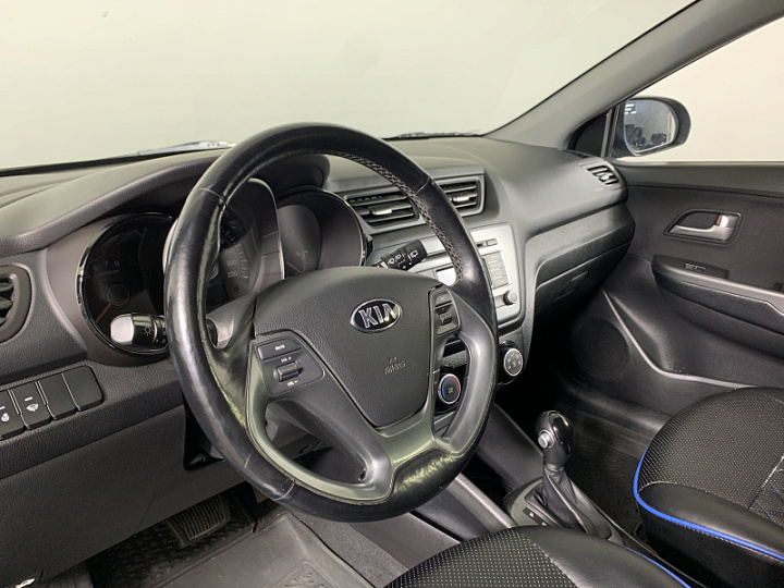 KIA Rio 1.6, 2015 года, Автоматическая, ГОЛУБОЙ