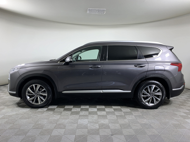 HYUNDAI Santa Fe 2.2, 2021 года, Робот, СЕРЫЙ