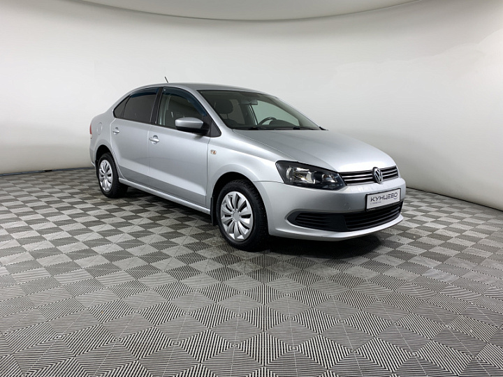 VOLKSWAGEN Polo 1.6, 2013 года, Механика, Серебристый