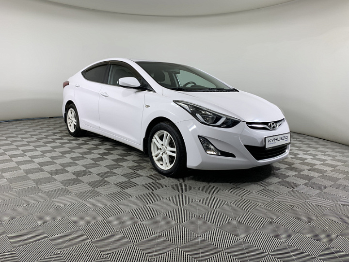 HYUNDAI Elantra 1.6, 2015 года, Автоматическая, БЕЛЫЙ