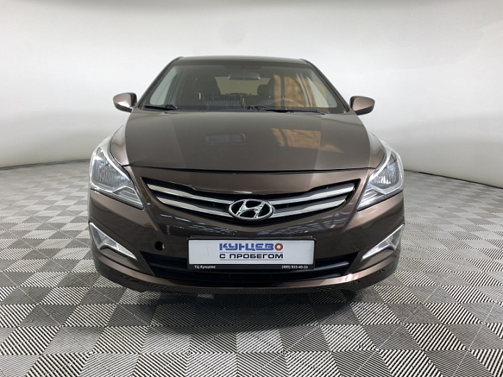 HYUNDAI Solaris 1.4, 2015 года, Автоматическая, КОРИЧНЕВЫЙ