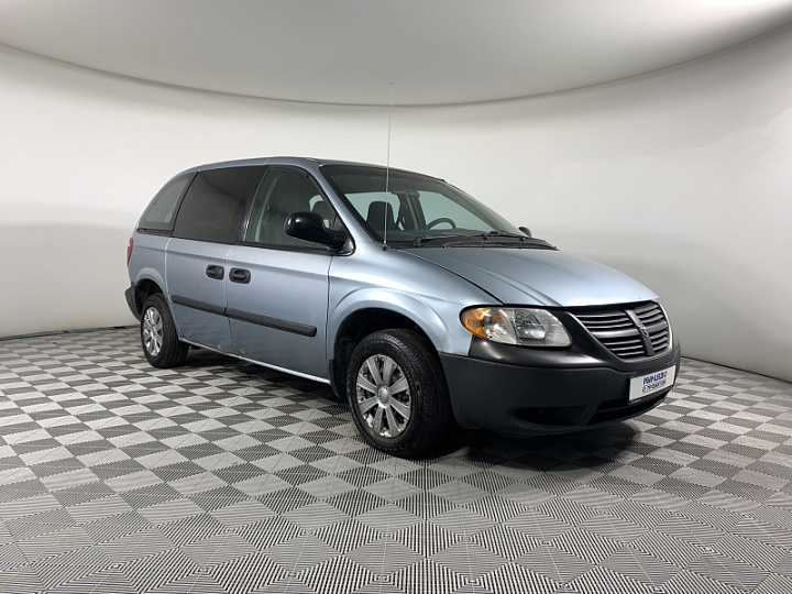 DODGE Caravan 2.4, 2004 года, Автоматическая, Серо-голубой