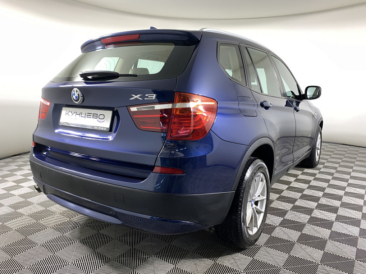 BMW X3 2, 2013 года, Автоматическая, Синий