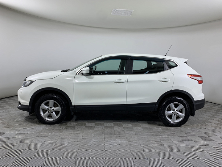 NISSAN Qashqai 2, 2014 года, Вариатор, БЕЛЫЙ