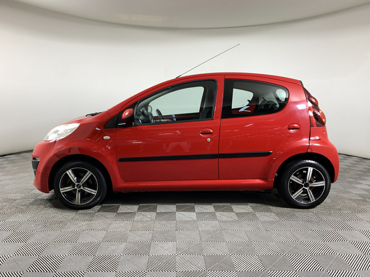 PEUGEOT 107 1, 2012 года, Робот, КРАСНЫЙ