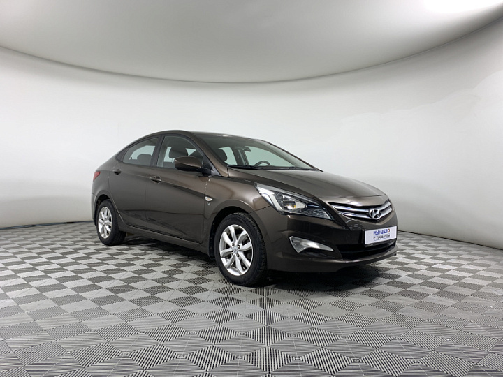 HYUNDAI Solaris 1.6, 2016 года, Автоматическая, КОРИЧНЕВЫЙ